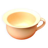 Half-porcelain plant pot Badonviller France