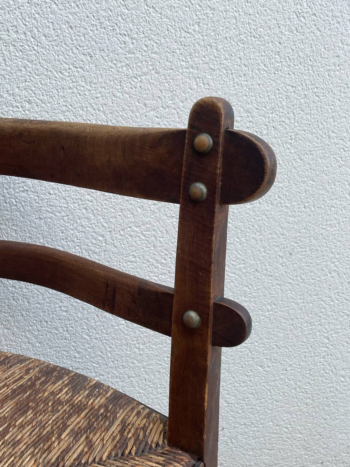 Vintage corner armchair