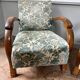 Pair of art deco armchairs