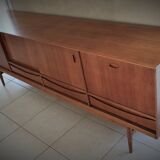 Scandinavian sideboard in vintage teak
