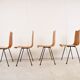 4  chaises GA par Hans Bellmann pour Horgen Glaris
