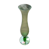 Soliflore en verre urane, ouraline