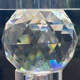 Bougeoir photophore en cristal