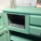 Buffet vintage  mado vert d'eau
