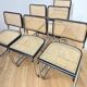 Set of 6 Cesca B32 chairs