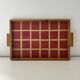 Red checkered plateau unique piece