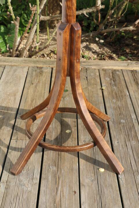 Baumann parrot coat rack simple dark beech