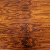 Oval dining table in rosewood by Maurice Burke for Arkana, England, 1960s