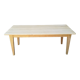 Beech farmhouse table