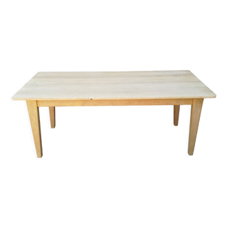 Beech farmhouse table