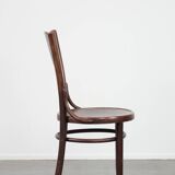 Vintage timeless wooden Cosmos bistro design chair with beautiful carvings