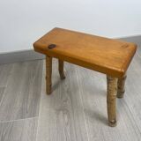 Brutalist rectangular handmade stool