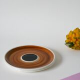 Paire d'assiettes à dessert Villeroy & Boch Design, 1960