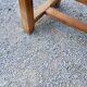 Table de ferme en hêtre et chêne 1 tiroir en ceinture 200cm