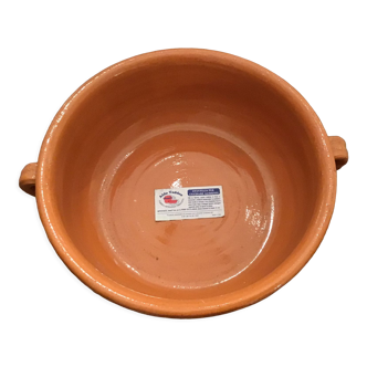 Terracotta casserole