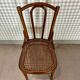 Paire de chaises Thonet bois et cannage