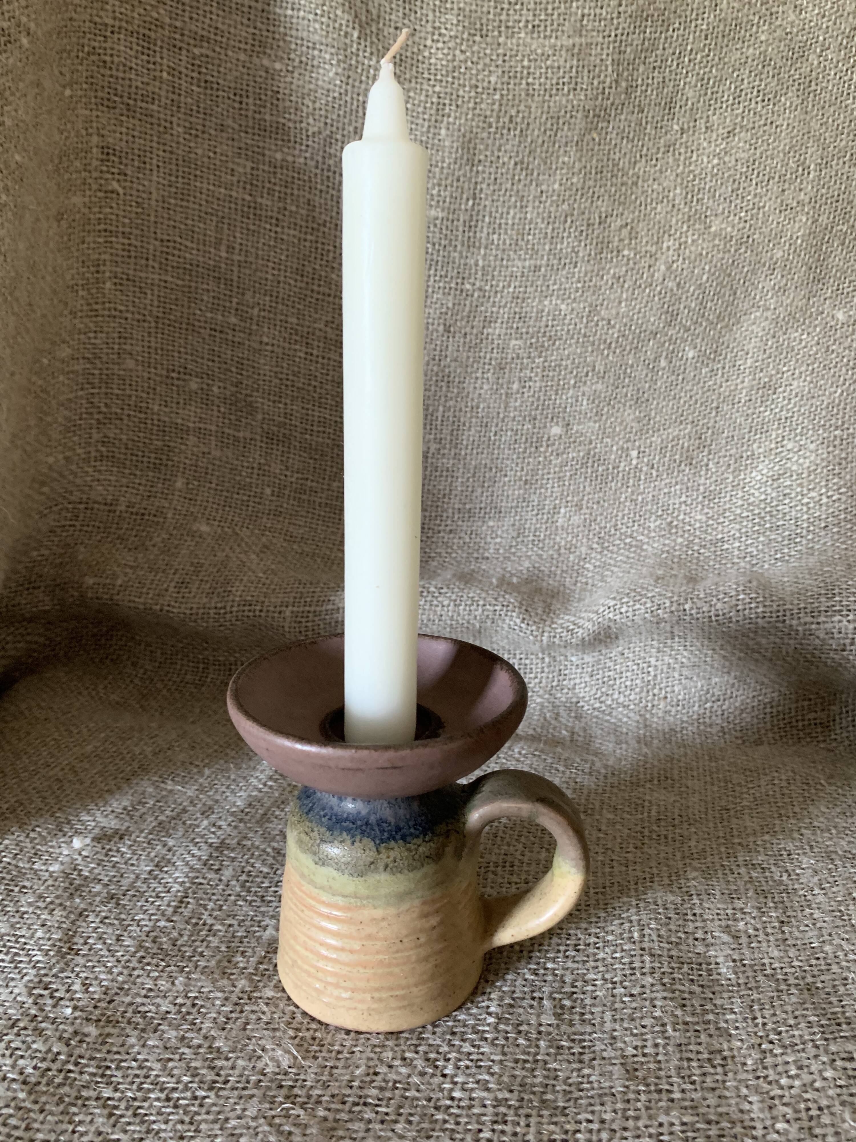 Sandstone candle holder