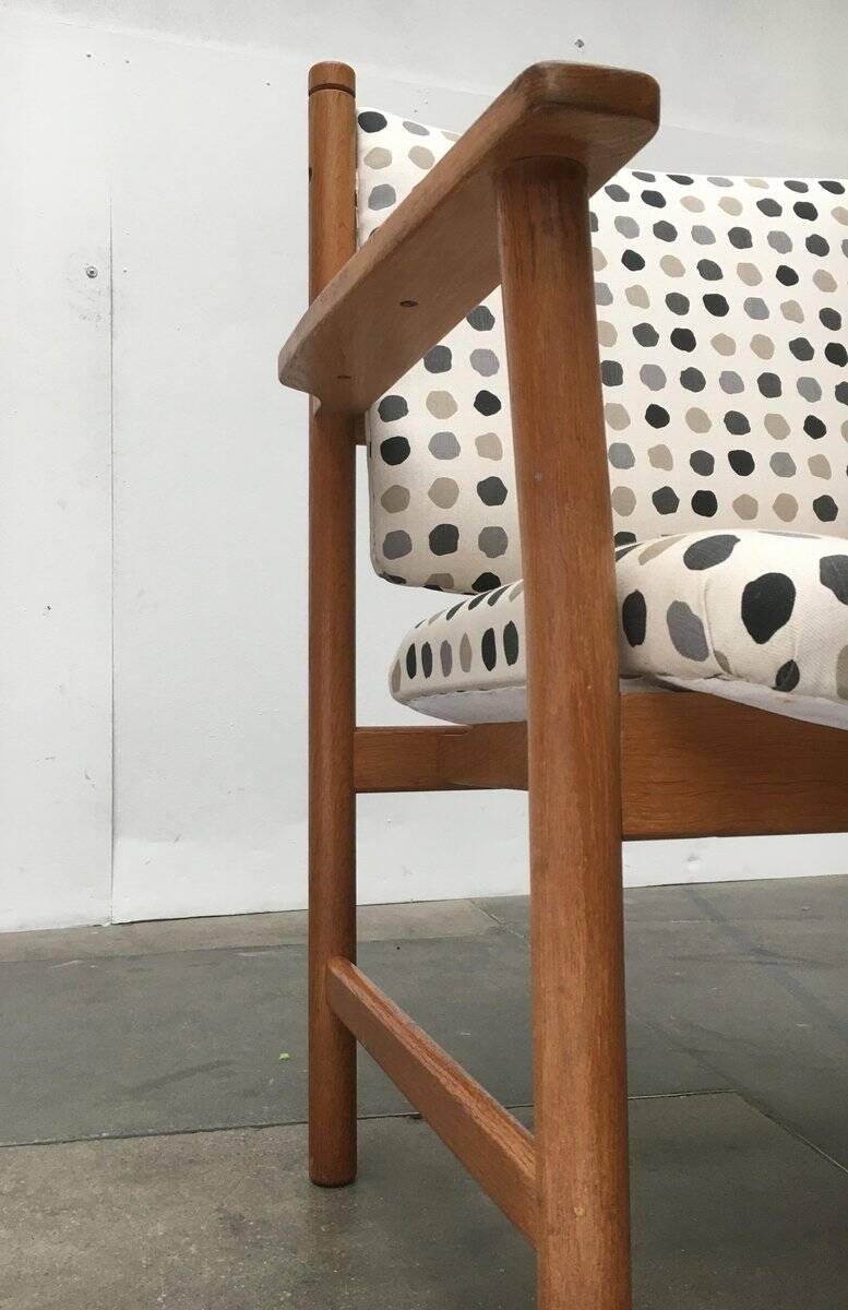 Set of mid-century Danish oak armchairs by Kurt Østervig.