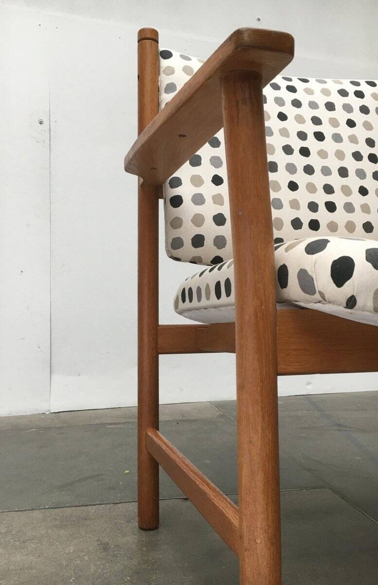 Set of mid-century Danish oak armchairs by Kurt Østervig.