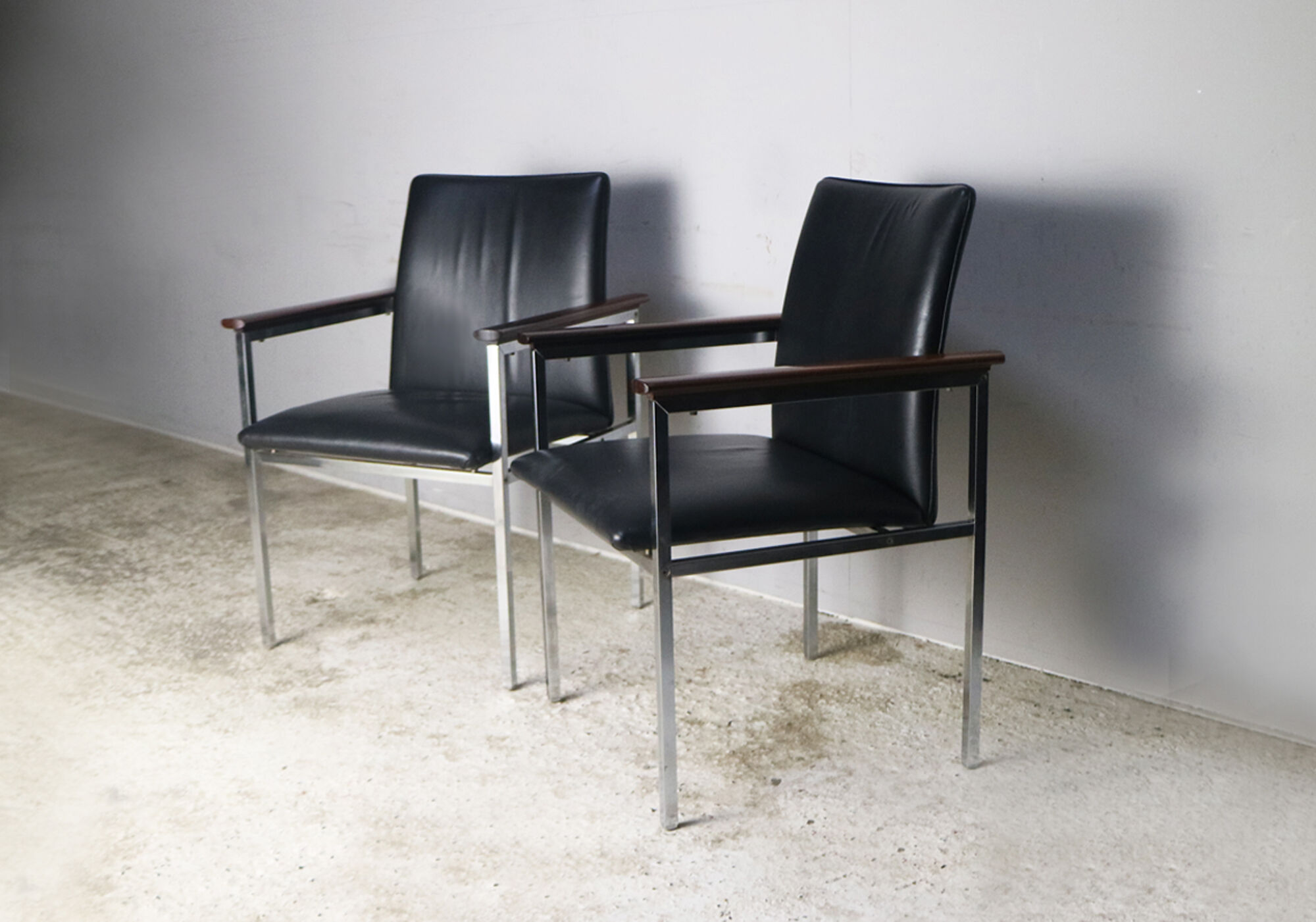 Danish armchairs by Sigvard Bernadotte for France & Søn 1960