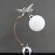 Art Deco / Streamline Moderne "Airplane" propeller lamp, circa 1930-1940