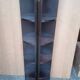Paire d'encoignure colonne style art deco acajou
