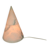 Pegasan S.L. - alabaster - Spain - cone - table lamp - 80's