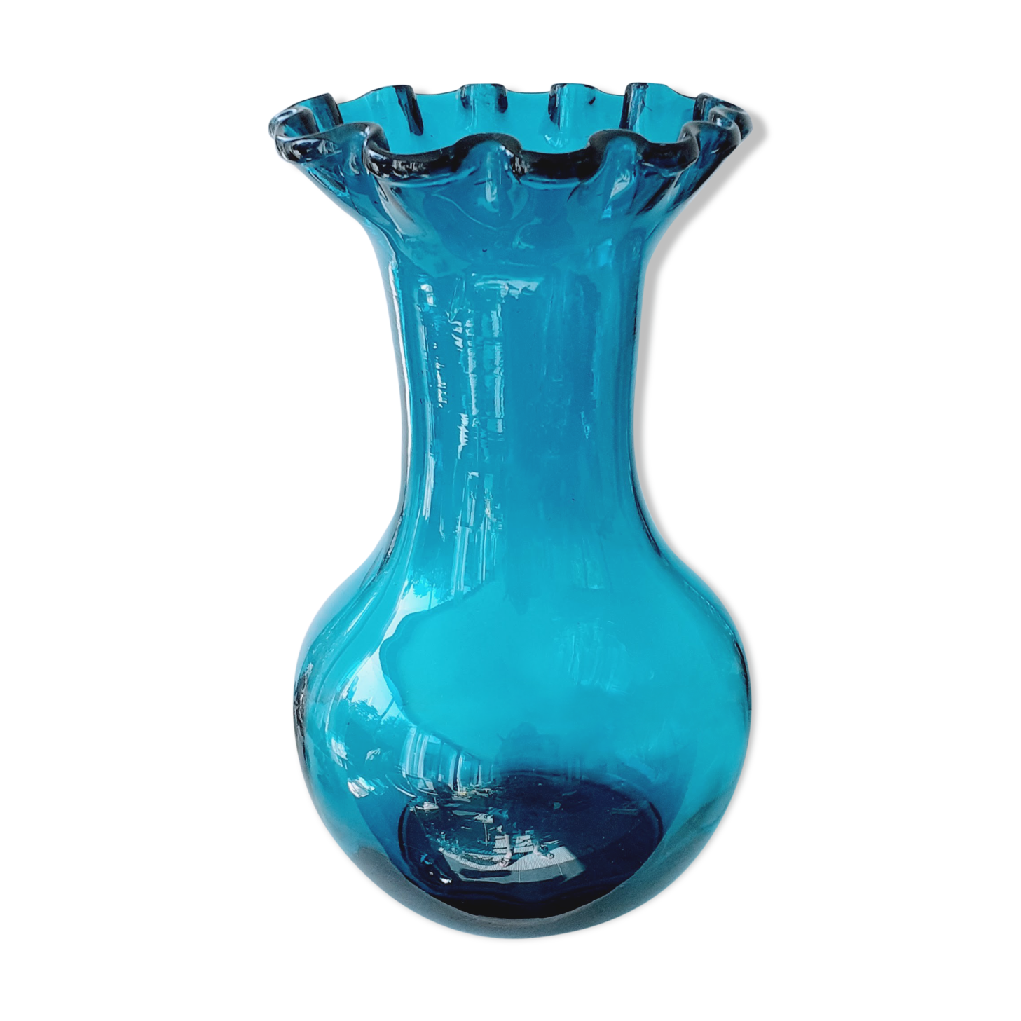 Blue vase