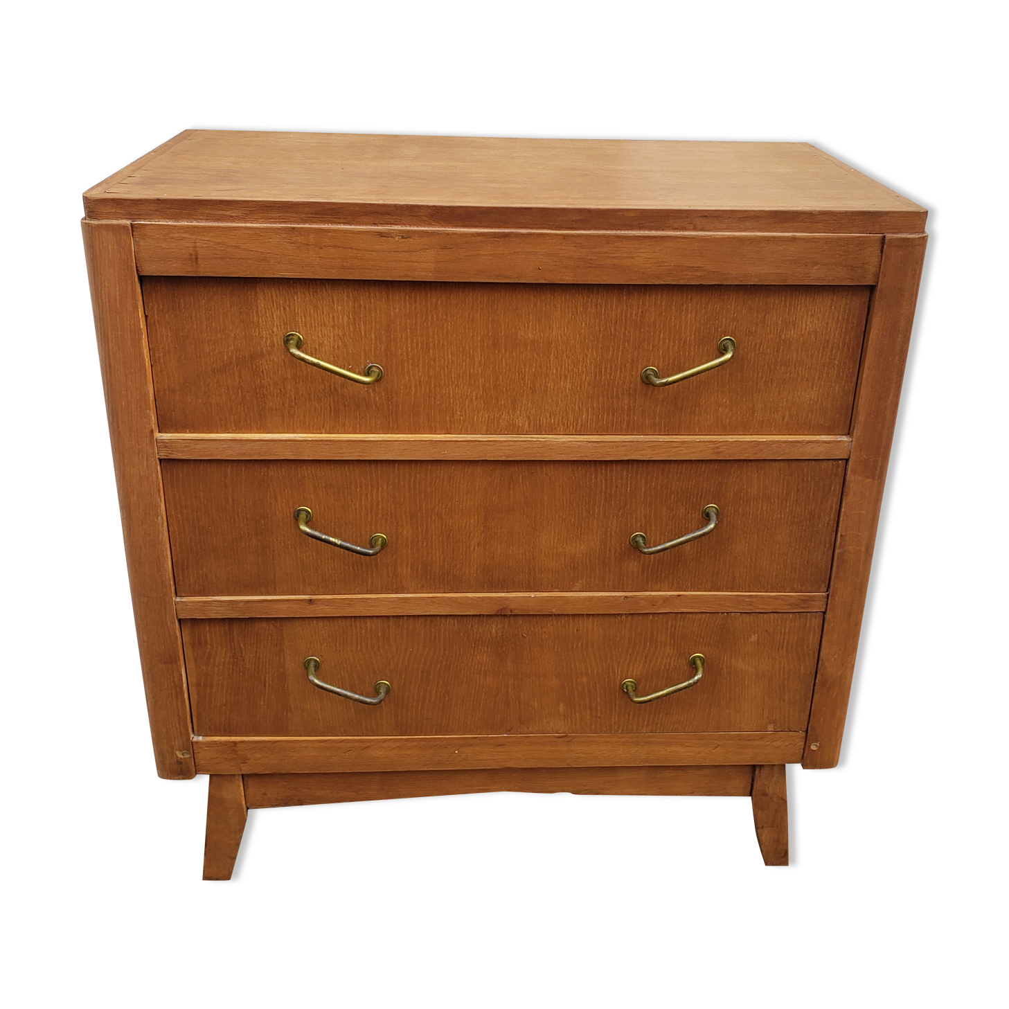 Commode vintage pied compas