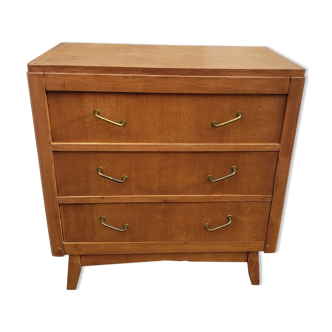 Commode vintage pied compas