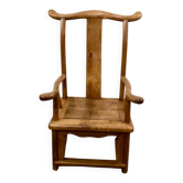Petite chaise chinoise style Ming en huanghuali