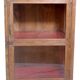 Vitrine en teck birman