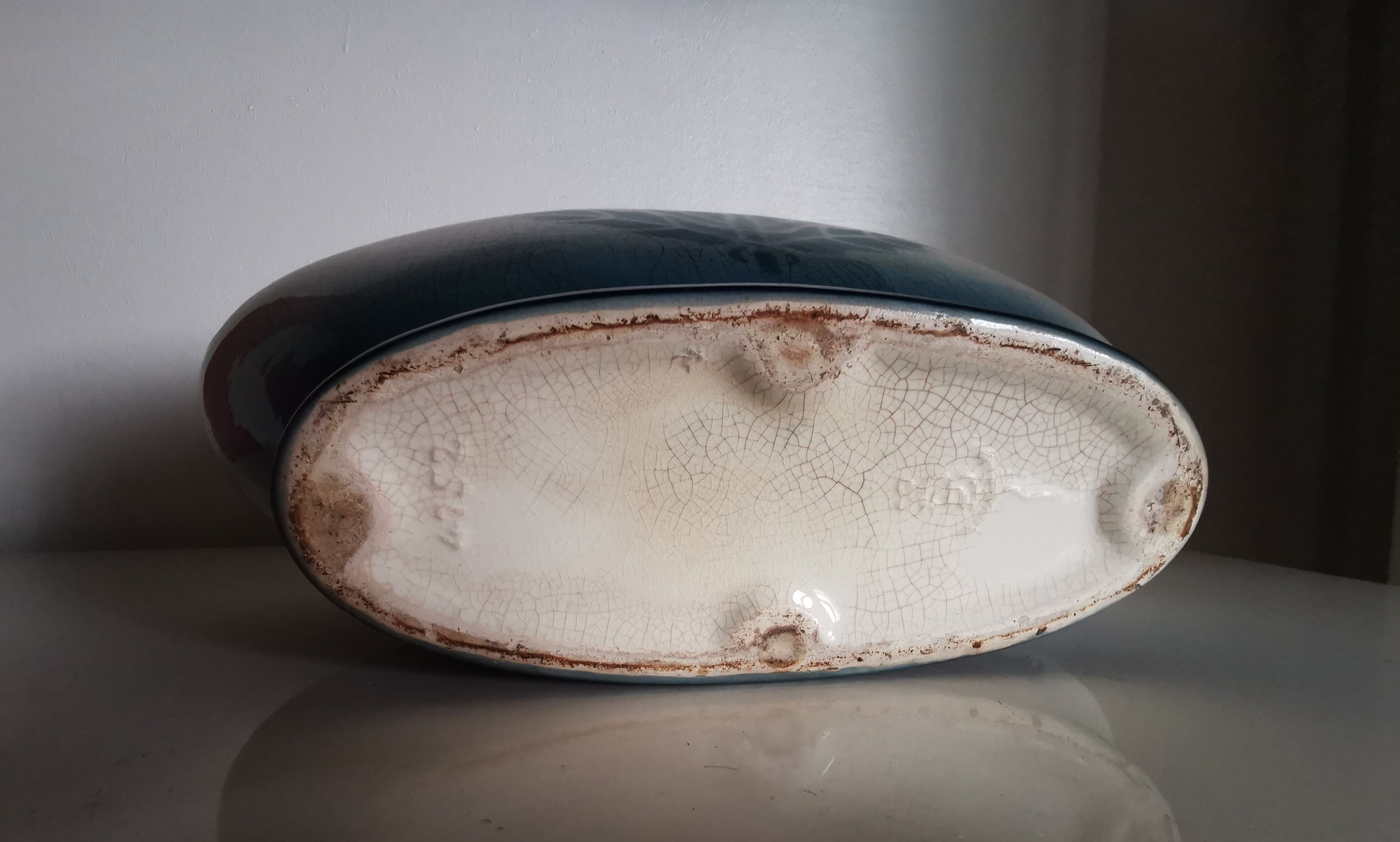 Planter – modernist planter – gustav de brum- certificate of authenticity