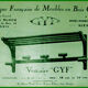 Coat rack platform early twentieth, brand gyf