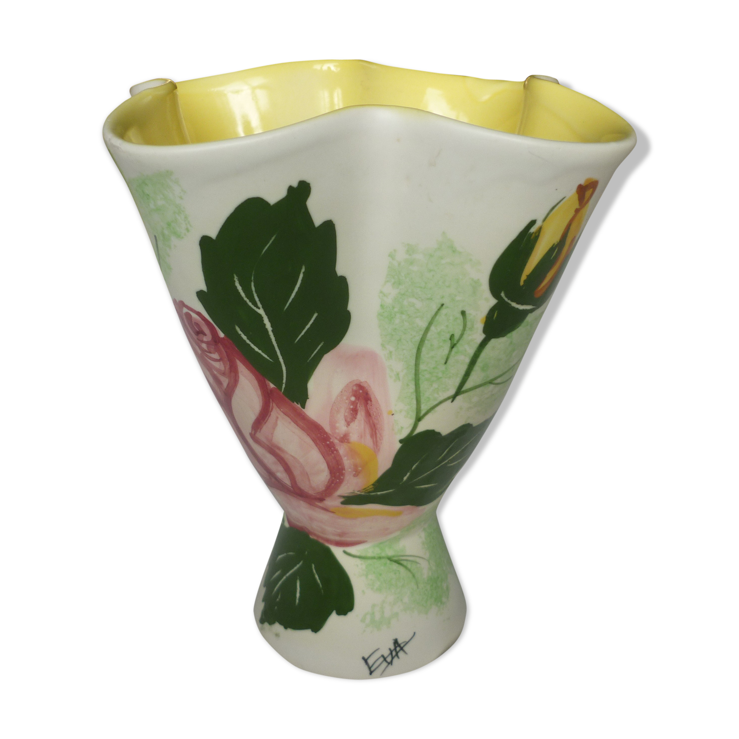 Vallauris cermal corolla vase