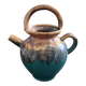 Green and ochre flamed goat