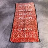 Red Boujad Moroccan rug - 281 x 158 cm