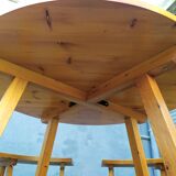 Mountain table and bench