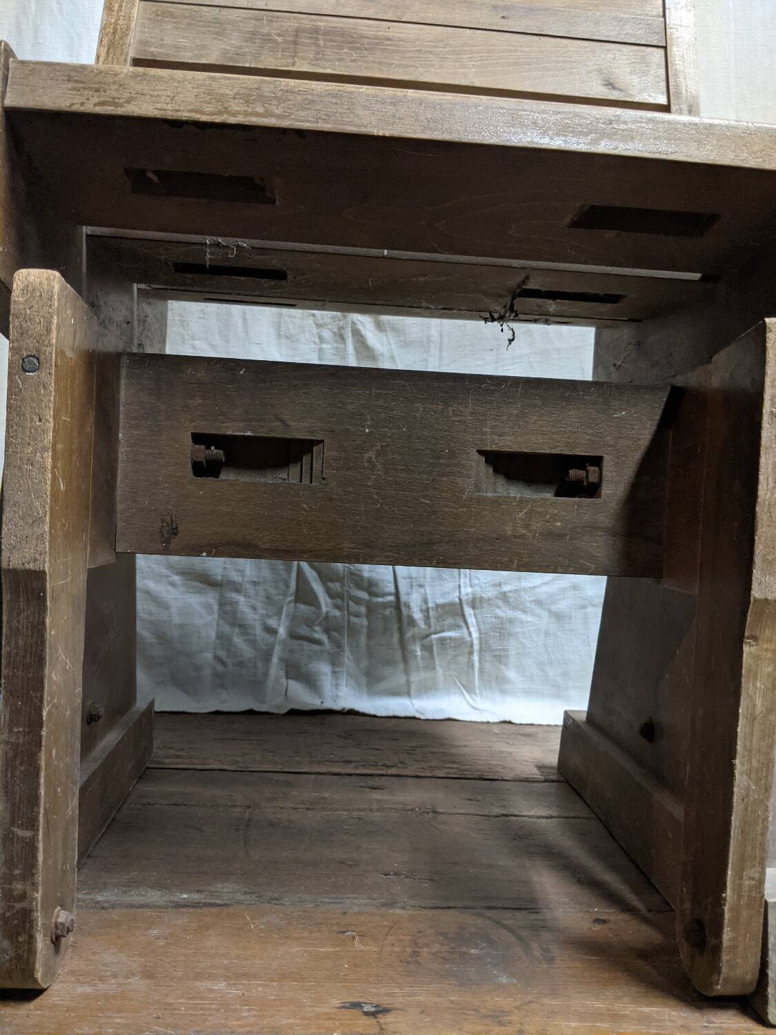 Two-sided church or business chair