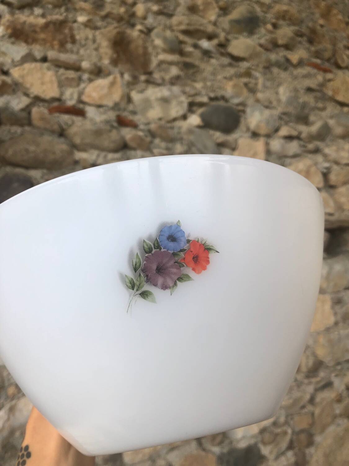 Salad bowl • Arcopal vintage