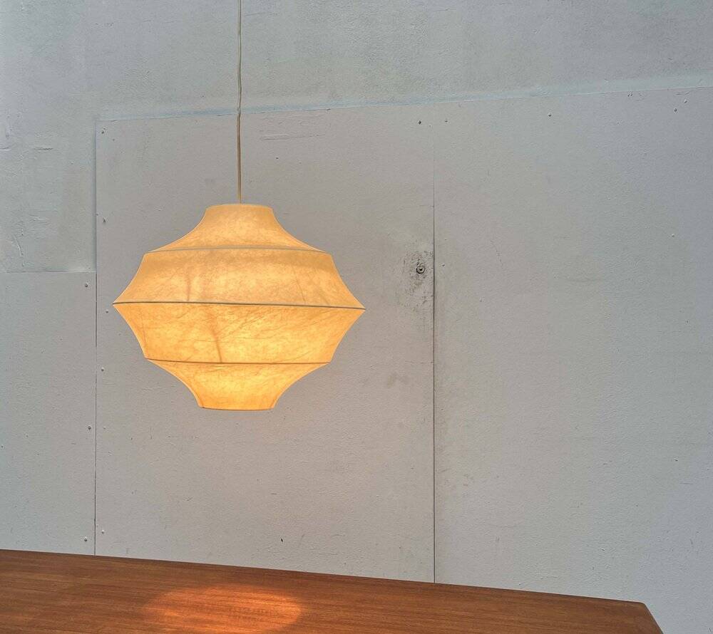 Mid-Century Modern Suspension Cocoon by Friedel Wauer for Goldkant Leuchten, Germany, 1960s