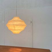 Mid-Century Modern Suspension Cocoon by Friedel Wauer for Goldkant Leuchten, Germany, 1960s