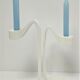 Pair of designer candle holders by Monika Mulder for vintage Ikea