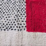 Handmade pure natural wool rug size 150 x 250 cm