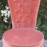 Pink veloures warmer years 70