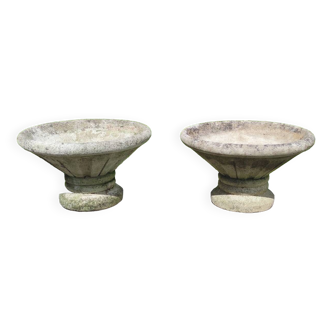 Diabolo sink in reconstituted stone - mid. 20th century