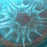 1950s ceramic fruit bowl signed Giraud in Vallauris