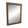 Antique natural wood mirror