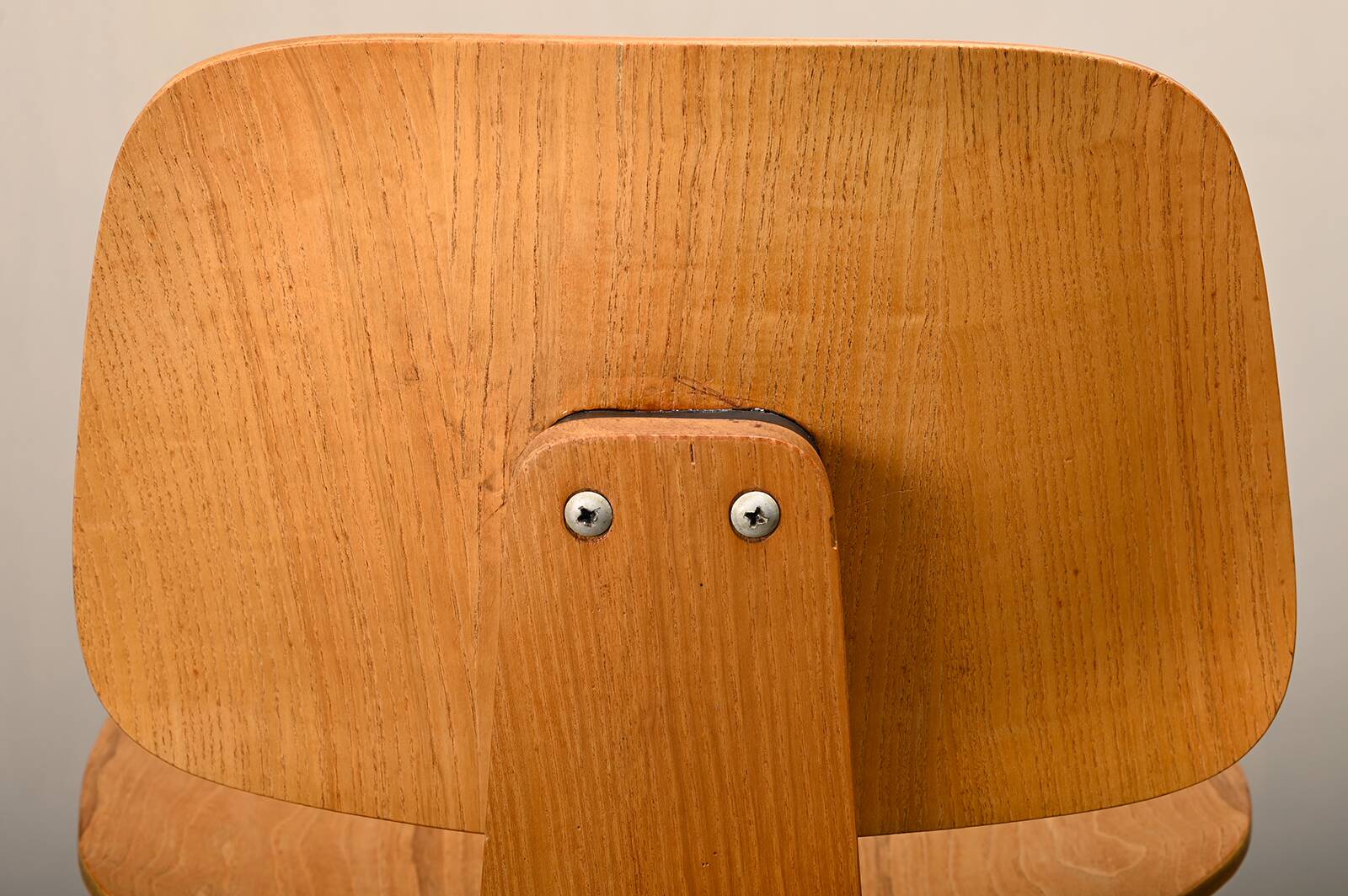 Charles and Ray Eames Early DCW Ash Plywood Dining Chair for Herman Miller