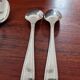 Christofle, Paris - Set of 9 small spoons (coffee) - Marot/Bérain model - in silver-plated metal
